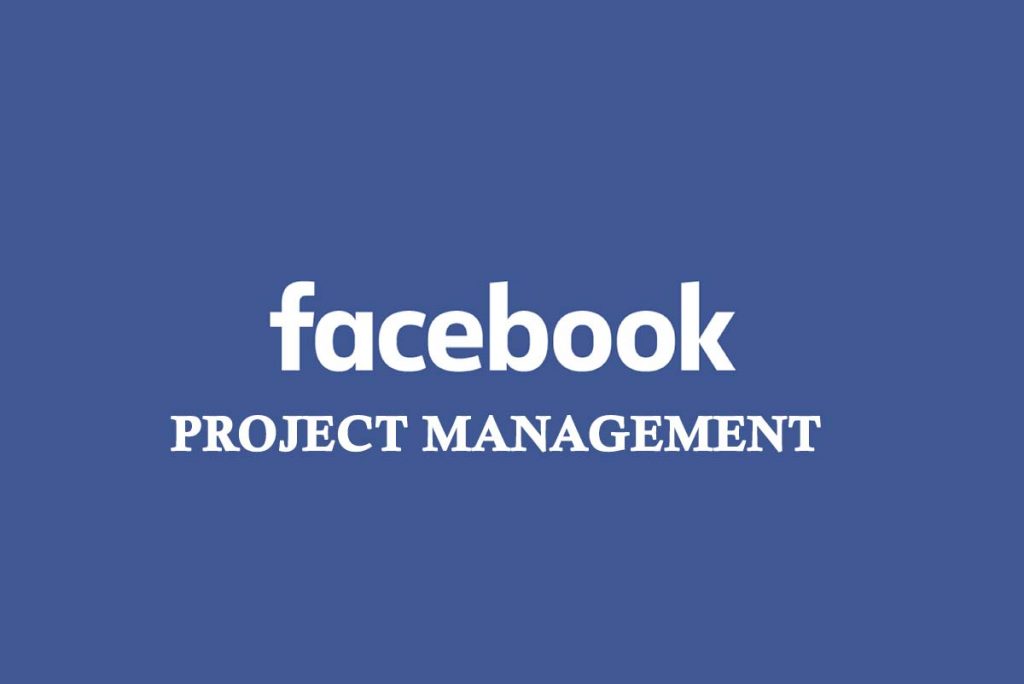 Facebook Project Management