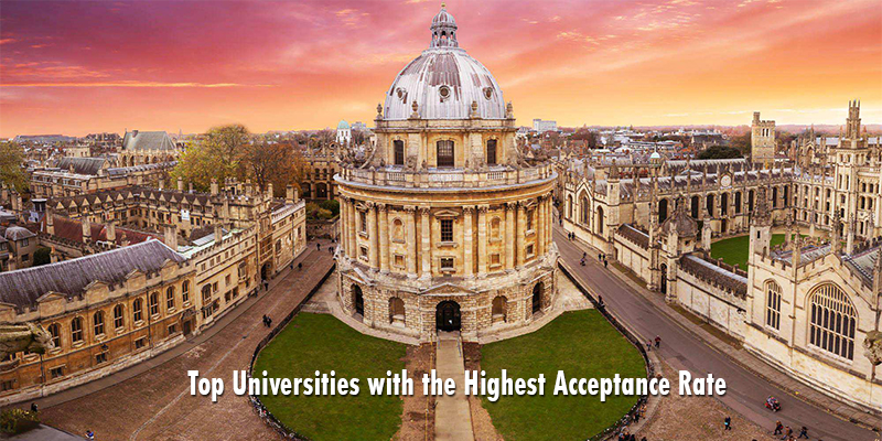 Top Universities with the Highest Acceptance Rate