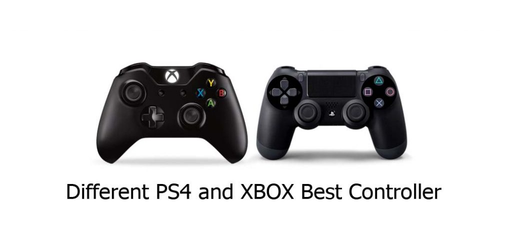 Different PS4 and XBOX Best Controller