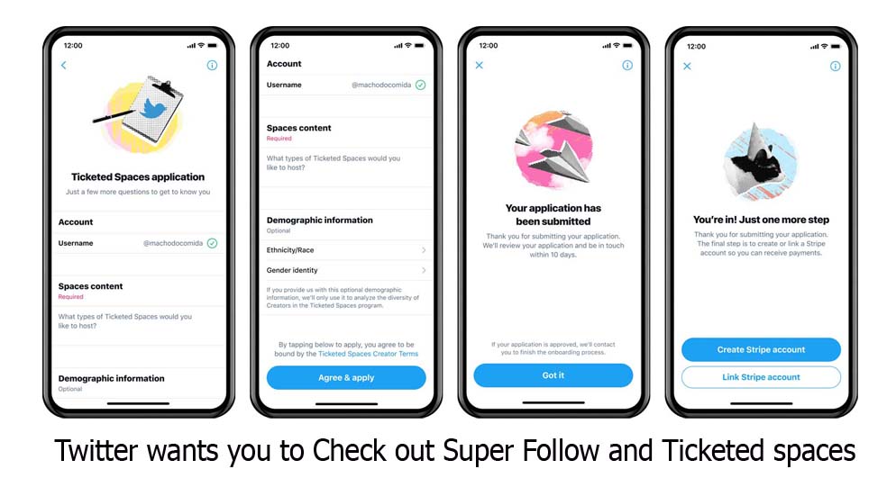 Twitter wants you to Check out Super Follow and Ticketed spaces