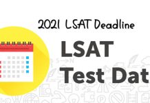 2021 LSAT Deadline