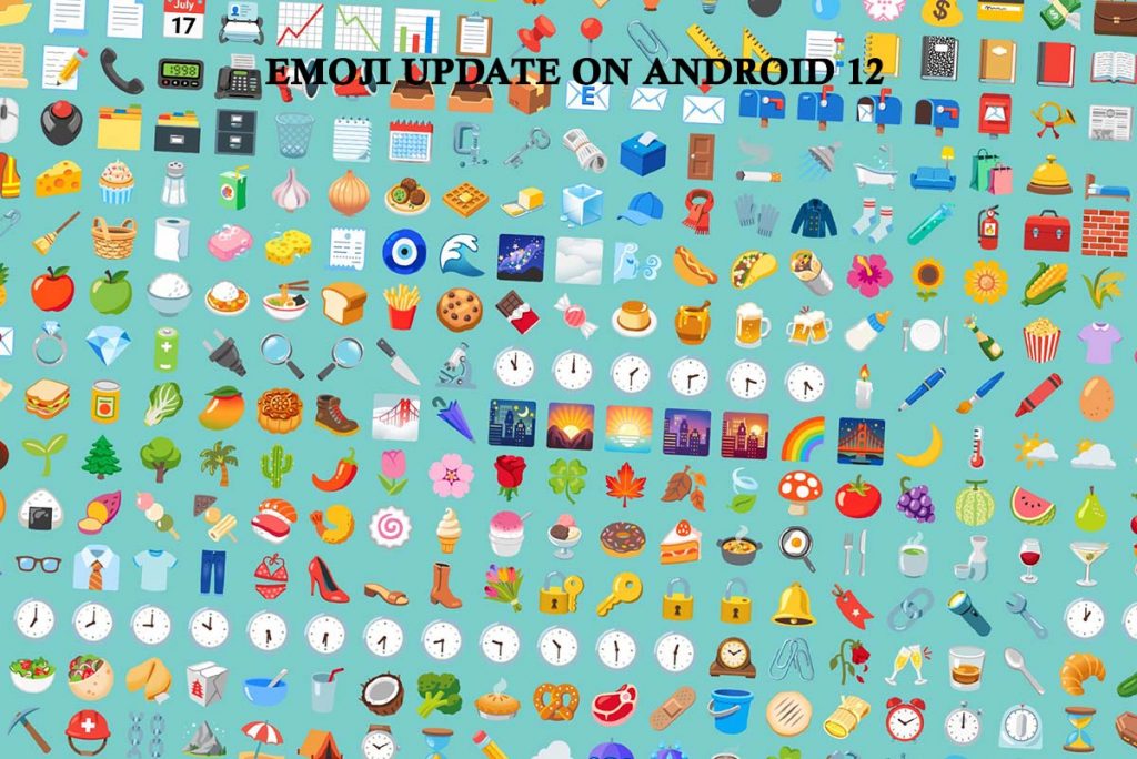 Emoji Update on Android 12
