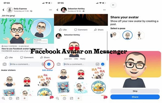 Facebook Avatar on Messenger