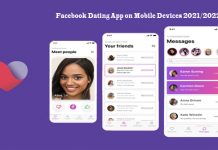 Facebook Dating App on Mobile Devices 2021/2022
