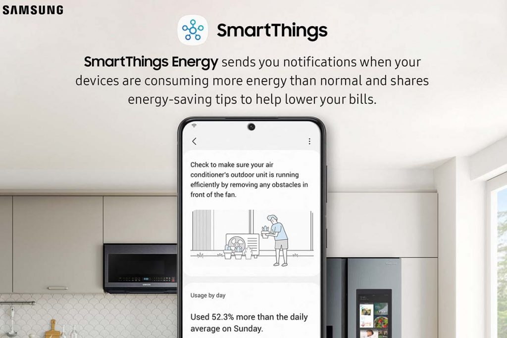 Samsung SmartThings Energy Monitors Consumption of Power