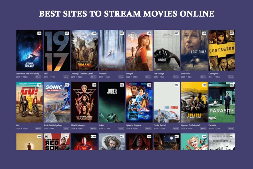 Best Sites to Stream Movies Online