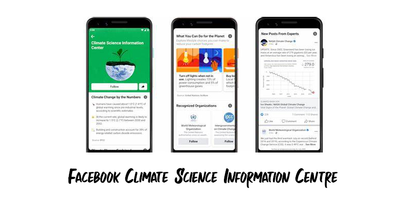 Facebook Climate Science Information Centre