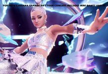 Fortnite’s Ariana Grande Rift Tour Concert Includes Mini Games and XP