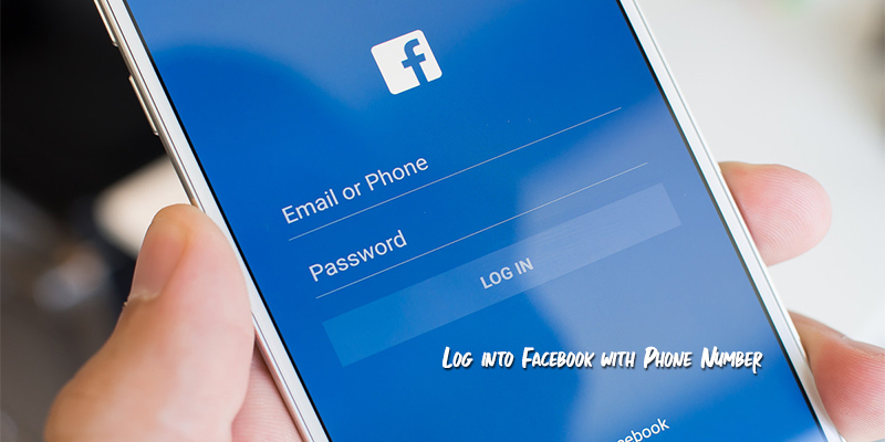 Log into Facebook with Phone Number