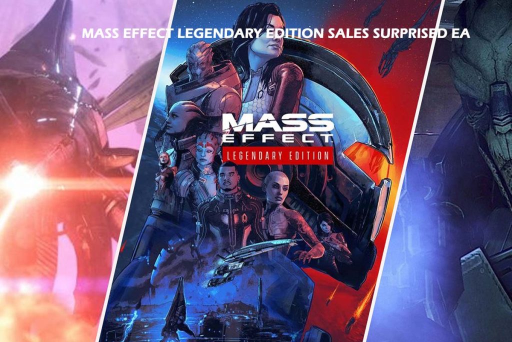 Mass Effect Legendary Edition Sales Surprised EA