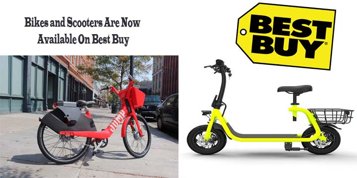 Bikes and Scooters Are Now Available On Best Buy