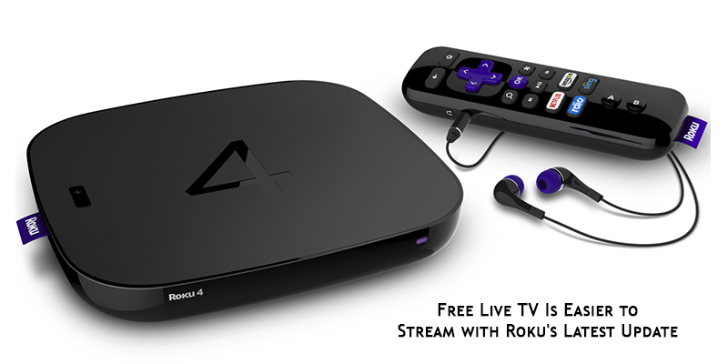 Free Live TV Is Easier to Stream with Roku's Latest Update