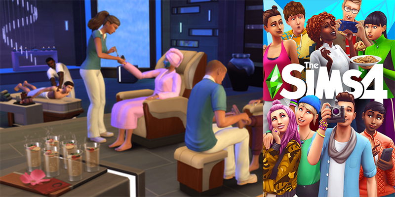 High Maintenance Sims and Ways to Pamper them has Been Added to Sims 4 Spa Day