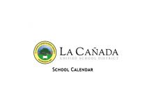 La Canada Unified School District School Calendar