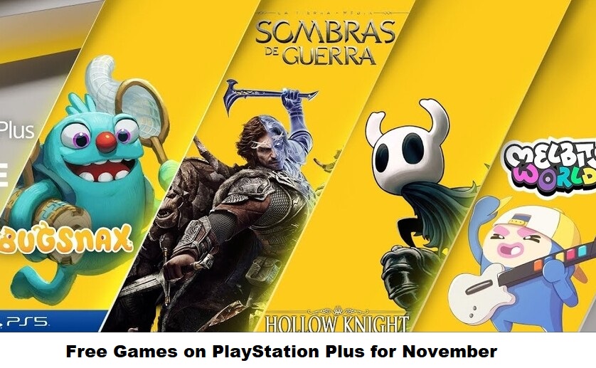 Free Games on PlayStation Plus for November 