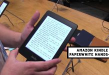 Amazon Kindle Paperwhite Hands-On