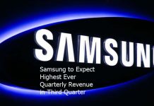 Samsung to Expect Highest Ever Quarterly Revenue in Third Quarter