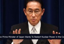 New Prime Minister of Japan Wants To Restart Nuclear Power in the Country