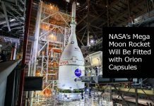 NASA’s Mega Moon Rocket Will Be Fitted with Orion Capsules
