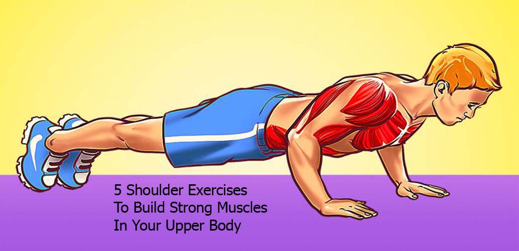 5 Shoulder Exercises To Build Strong Muscles In Your Upper Body