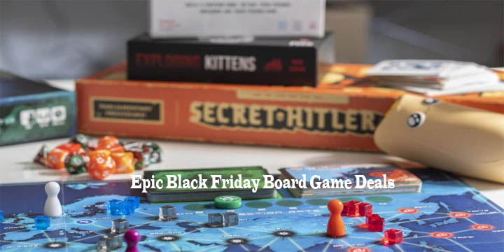 Epic Black Friday Board Game Deals