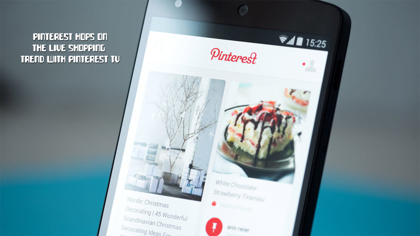 Pinterest Hops on the Live Shopping Trend with Pinterest TV