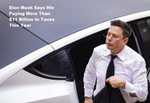 Elon Musk Says His Paying More Than $11 Billion In Taxes This Year