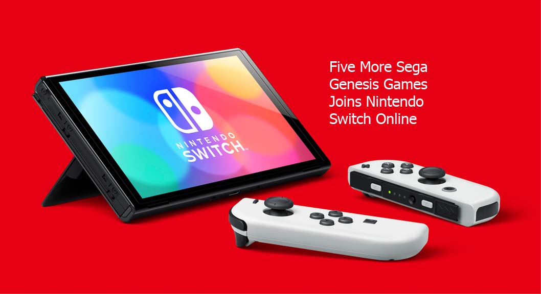 Five More Sega Genesis Games Joins Nintendo Switch Online