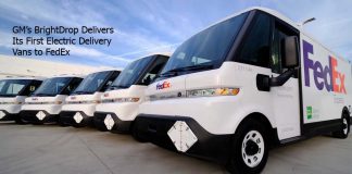 GM’s BrightDrop Delivers Its First Electric Delivery Vans to FedEx