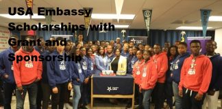 USA Embassy Scholarships with Grant and Sponsorship