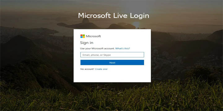 Microsoft Live Login