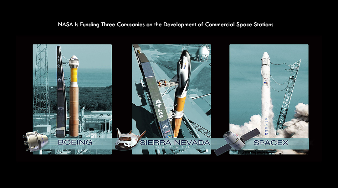 NASA Is Funding Three Companies on the Development of Commercial Space Stations