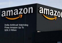 India Antitrust Watchdog Fines Amazon Up To $26.3 Million