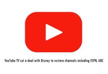 YouTube TV cut a deal with Disney to restore channels including ESPN, ABC