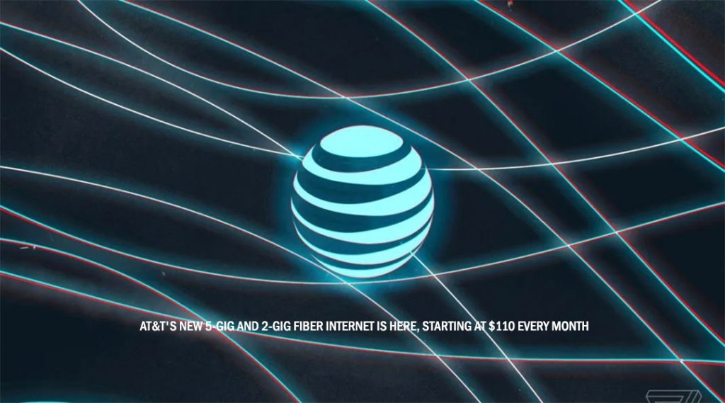 AT&T's New 5-Gig and 2-Gig Fiber Internet Is Here, Starting At $110 Every Month