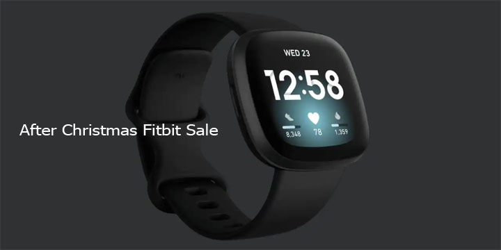 After Christmas Fitbit Sale