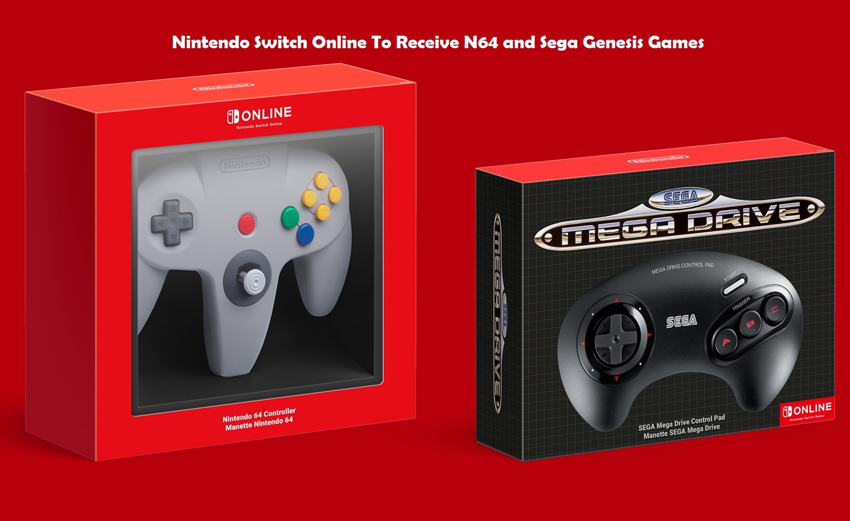 Nintendo Switch Online To Receive N64 and Sega Genesis Games