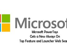 Microsoft PowerToys Gets a New Always On Top Feature and Launcher Web Search