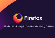 Mozilla Halts Its Crypto Donation after Facing Criticism