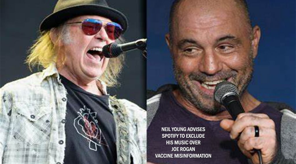 Neil Young Advises Spotify To Exclude His Music Over Joe Rogan Vaccine Misinformation
