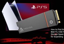 How to Find the Best M.2 SSD PS5 Storage Space for Expanding