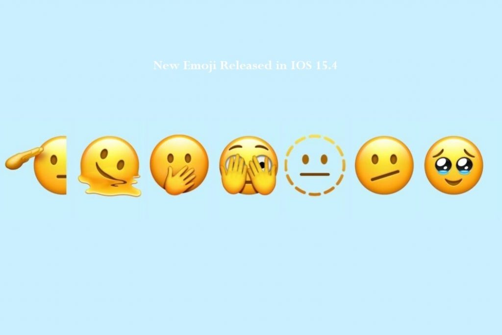 New Emoji Released in IOS 15.4