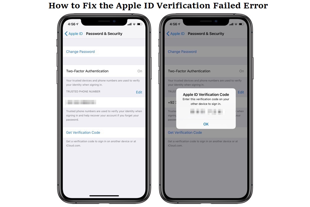 How to Fix the Apple ID Verification Failed Error