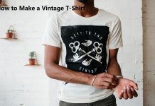 How to Make a Vintage T-Shirt