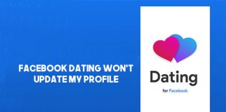 Facebook Dating Won’t Update My Profile