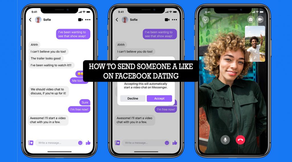How to send someone a like on Facebook dating