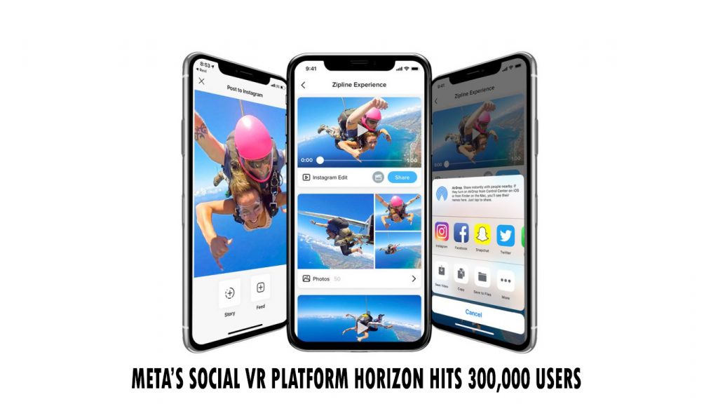 Meta’s social VR platform Horizon hits 300,000 users