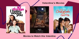 Movies to Watch this Valentine