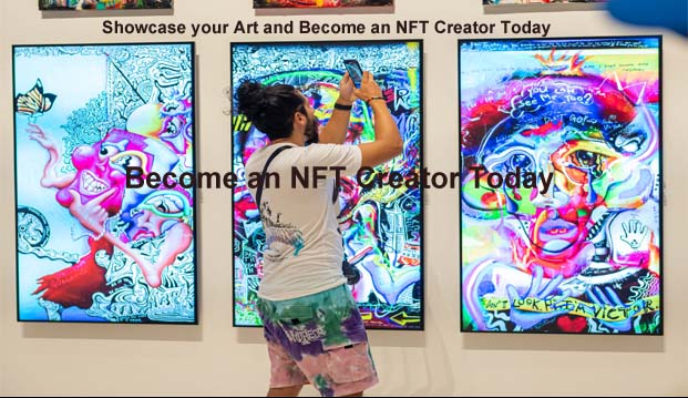 Showcase your Art and Become an NFT Creator Today