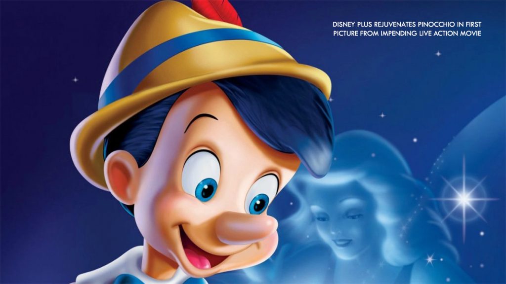 Disney Plus Rejuvenates Pinocchio in First Picture from Impending Live Action Movie
